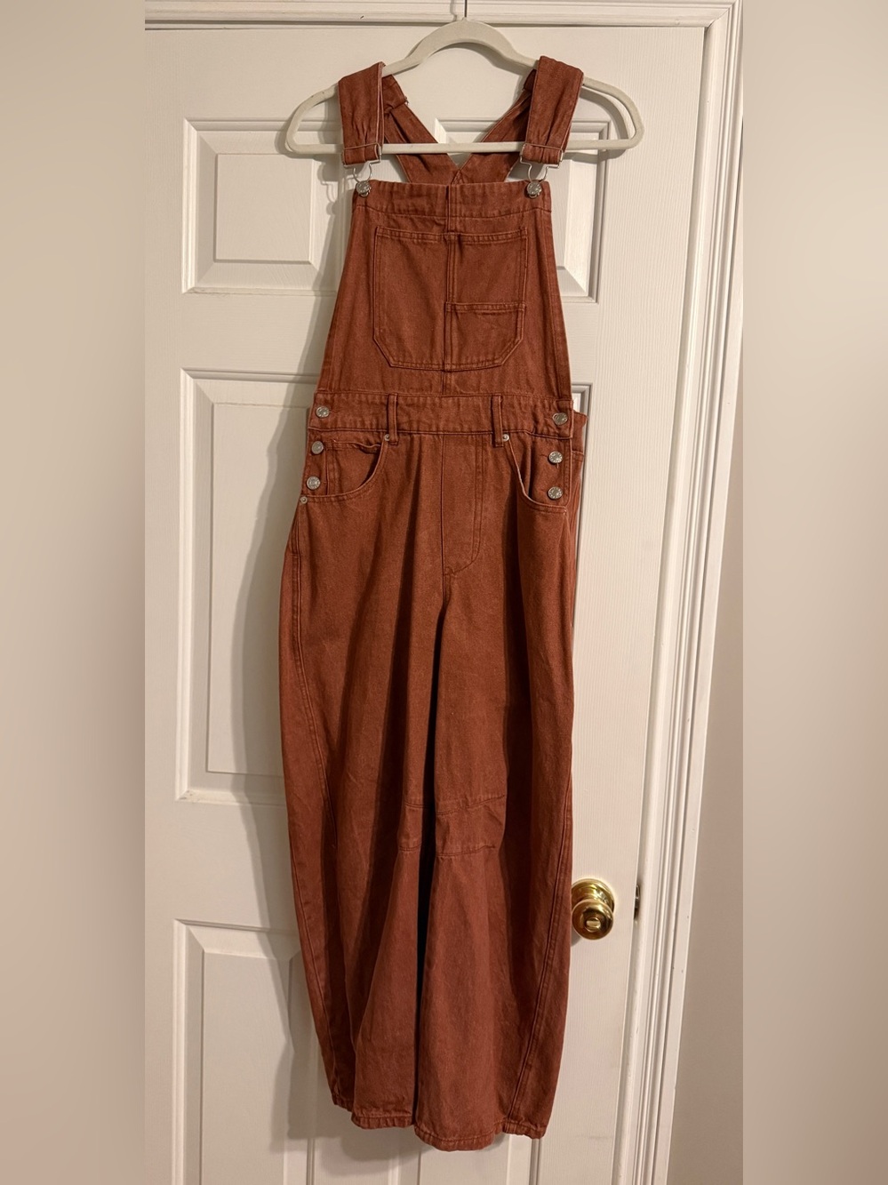 Boutique Barrel Leg Overalls